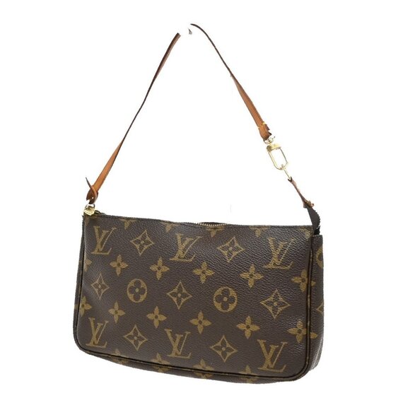Louis Vuitton Handbags - LOUIS VUITTON Pochette Accessoires Hand Bag Monogram Leather BN